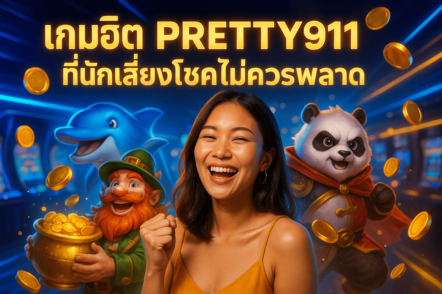 เกมฮิต PRETTY911 ที่นักเสี่ยงโชคไม่ควรพลาด