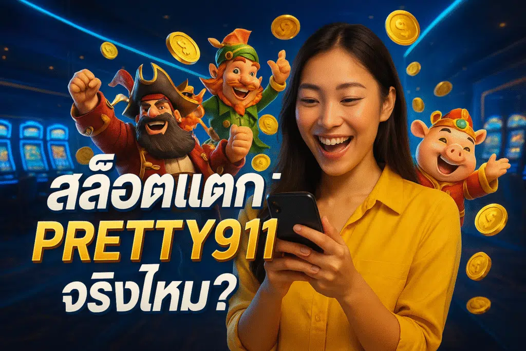 สล็อตแตกง่าย PRETTY911 จริงไหม
