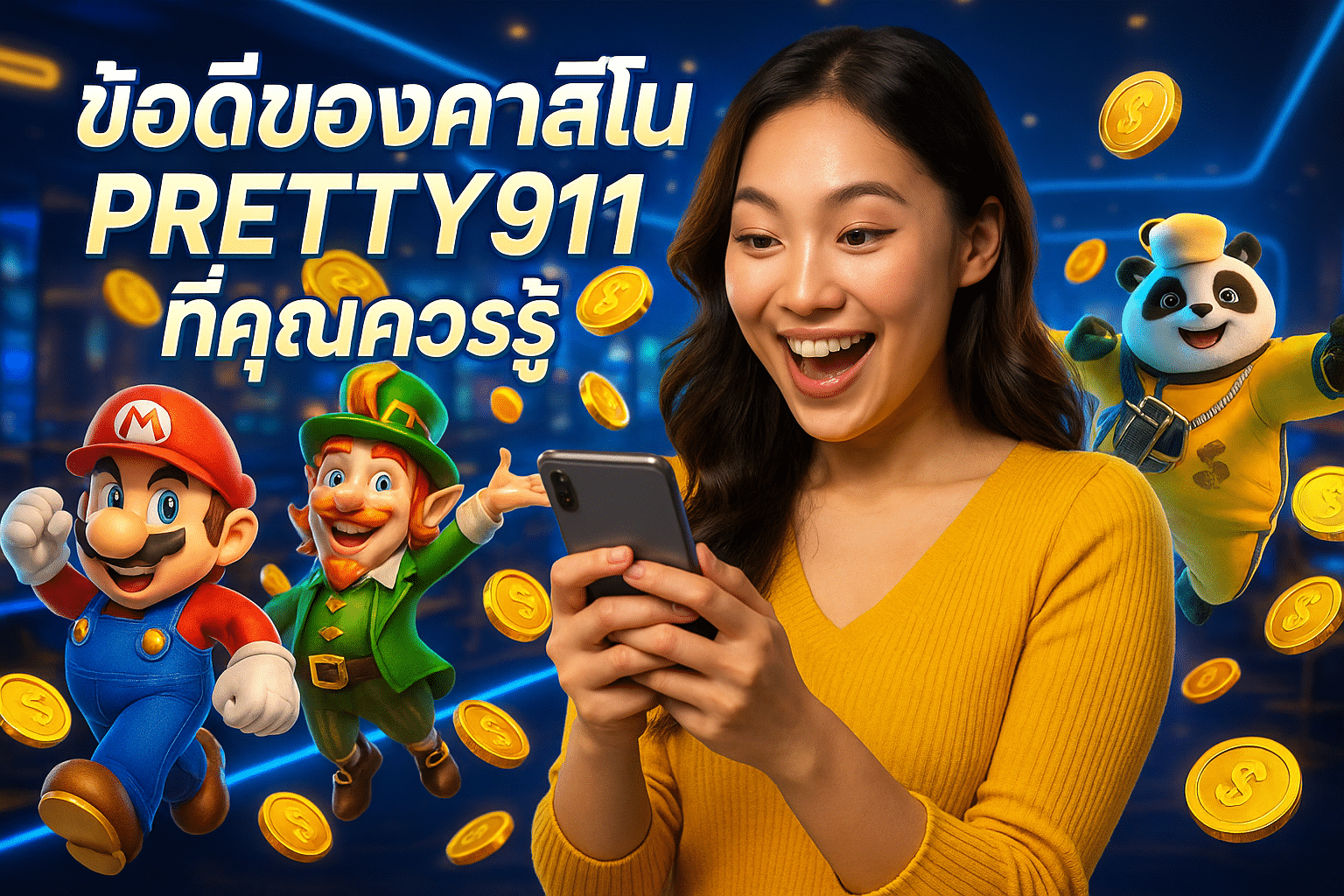 ข้อดีของคาสิโน PRETTY911 ที่คุณควรรู้